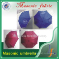 Parapluie maçonnique bleu ou rouge personnalisé